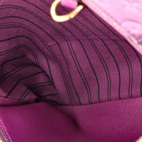 Louis Vuitton MM Montaigne Handbag Monogram Empreinte Leather - Picture 5 of 8